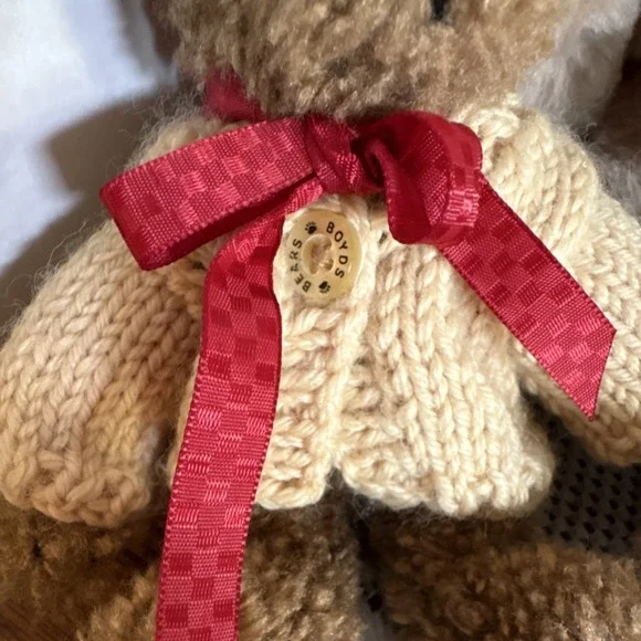 VINTAGE**Boyds Bears Russ Sugar Plum Bears Plush Vintage Collector Bear Lot of 6 - Picture 3 of 16